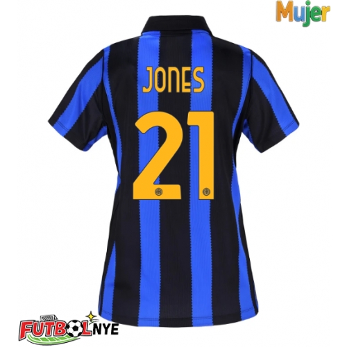 Camiseta Inter Milan Curtis Jones #21 Primera Equipación para mujer 2026-27 manga corta